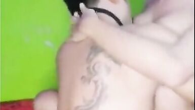 Supplementary Lewd Nice-Looking Legal Age Teenager Transsexual Fuck Bareback, Slurping Cum - 6 image