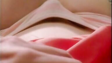 Beautiful in Pink! Astolfo Femboy Masturbates, uses Fake Penis and Cums Hands-free - 2 image