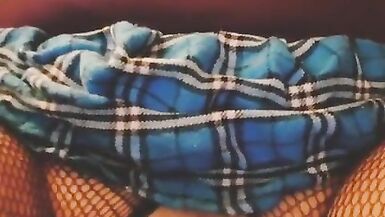 Soft smooth shemale arse play - 10 image