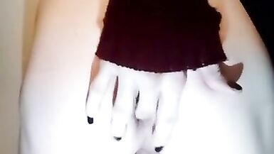 Femboy Plays with Tail and Bad Dragon Sex-Toy - 1 image