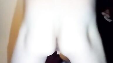 Femboy Plays with Tail and Bad Dragon Sex-Toy - 10 image