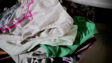 Disabled Ladyboy’s Cute Pants and Masturbation. - 2 image