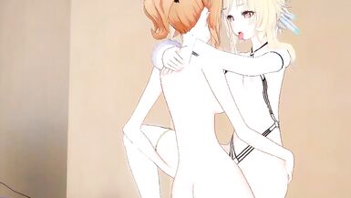 [genshin Impact] Futa Jean Fuck Lumine(cg Art) - 13 image