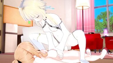 [genshin Impact] Futa Jean Fuck Lumine(cg Art) - 6 image