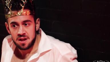 Petite tit TS Ella Hollywood and (Alisia) fuck every other and large knob (Dante Colle) in halloween threeway - Transangels - 4 image