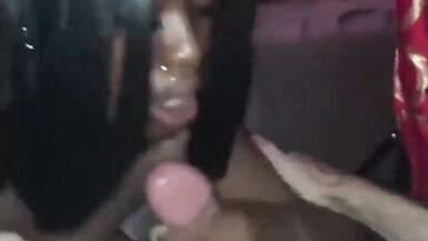 EBON TS GIVING SLOPPY TOPPY