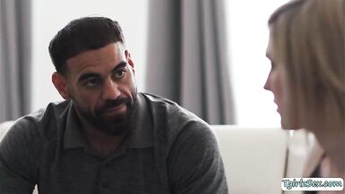 TS stepteen booty screwed by her stepdad - 1 image