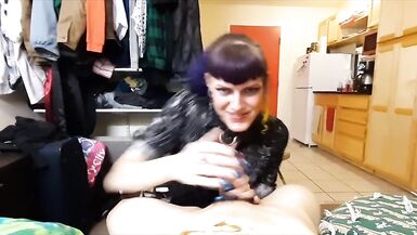 Trans Hotty gives Head and Receives Drilled by Random Hookup - 3 image