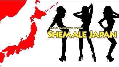 Exotic T-Girl Jerks it - 1 image