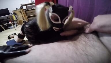 Lady-Boy sub for pervert dude - 4 image