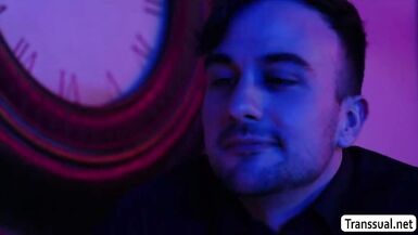 TS Khloe Kay astonishing anal sex with lad - 1 image