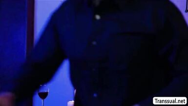 TS Khloe Kay astonishing anal sex with lad - 2 image