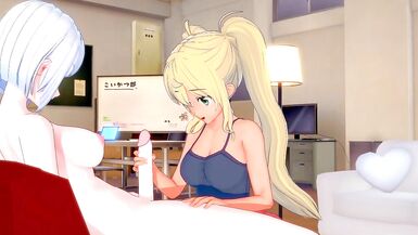 Shemale Hentai Gina Boyd Fuck Sakura Hibiki[Dumbbell Nan Kilo Moteru?] — CG TOON - 1 image