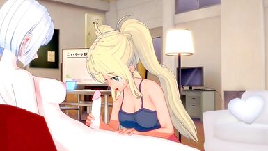 Shemale Hentai Gina Boyd Fuck Sakura Hibiki[Dumbbell Nan Kilo Moteru?] — CG TOON - 2 image