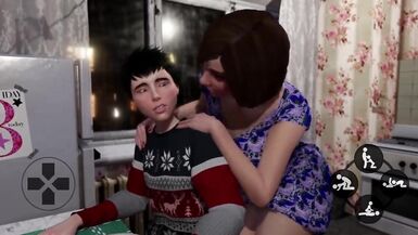 CG Sissy Transformation: Transsexual Mom makes a Gift, Futanari TS