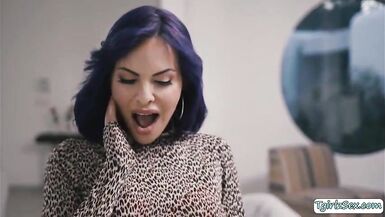 Lustful TS lets her ebon bf fucked her a-hole - 2 image