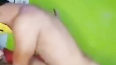 Pair of Excited Youthful Trannys Copulates jointly on Webcam - 8 image