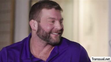 TS Khloe sucks her Stepdads hard 10-Pounder - 2 image