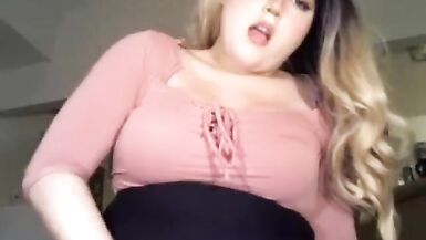 Non-Professional Blonde Ladyman Solo Masturbation - 4 image