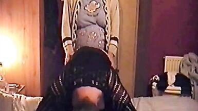 Transgender Acquires Anal Pumped and Anal Hooked by his Masked Girlfriend - 2 image