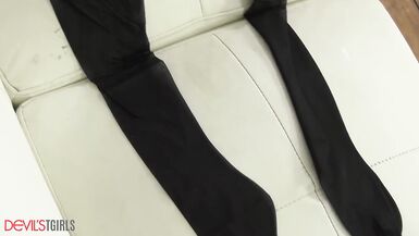 DevilsTGirls Trans Lady Acquires Anal Screwed Hard By Alpha Boyfriend - 1 image