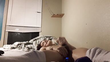 Trans Beauty Masturbates and uses Dildo then Rats her own Cum - 11 image