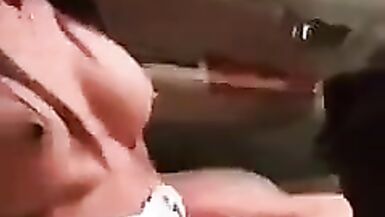 Latin Chick lady-man receives her dong sucked in public - 11 image