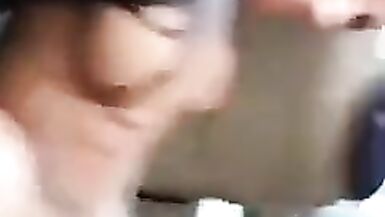 Latin Chick lady-man receives her dong sucked in public - 12 image