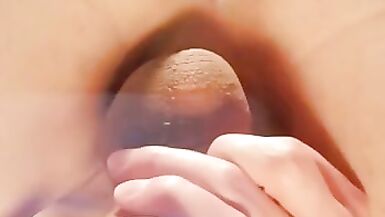 Transsexual Jerks off and Cums on your Face - 8 image