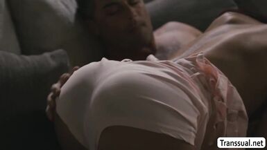 Latin Babe TS Khloe does revenge anal sex - 13 image