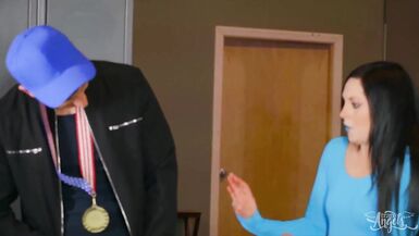 Excited Hot (Korra Del Rio) Acquires A Ramrod In Her Face Hole Booty During The Training - TransAngels - 2 image