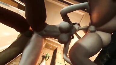 CG - two Ladyboy & 1 Hotty - 13 image