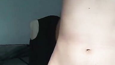 Trans Camgirl Smokin' Weed, then Playing with Myself, Masturbating my Schlong and Arse - Lady Sissy - 4 image