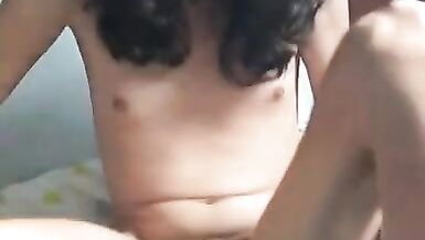 Trans Camgirl Smokin' Weed, then Playing with Myself, Masturbating my Schlong and Arse - Lady Sissy - 7 image