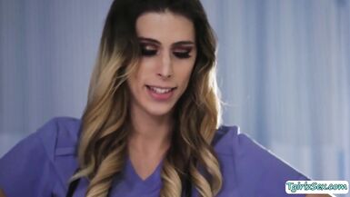 Casey Kisses and Lance Hart