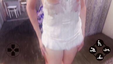 Tranny mother I'd like to fuck makes a Gift to Sissy Boy - CG Animation Ladyman Sex - 4 image