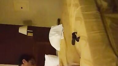 Slutty Gurl Heather enjoys 2 men in hotel room - 15 image