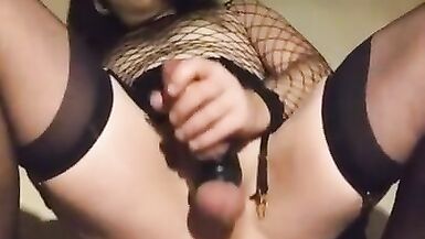 Ass Rides the Big Cocks Deep Til Cumshot - 11 image