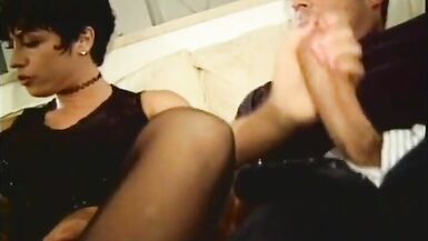 Threeway With Italian Shemale - 5 image