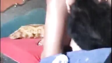 Shemale Fucks Guy in Mouth - 5 image