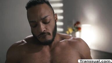 Horny TS analed by stepsisters boyfriend - 3 image