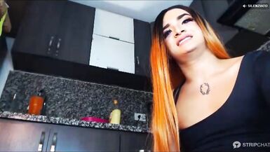 Two Beautiful Shemales Dance, Fuck, Suck, Rub, Finger Ass, Lick Asshole and Cum - 14 image