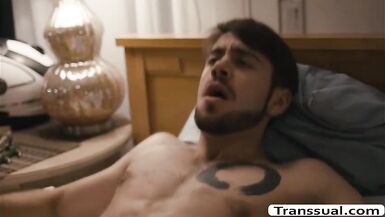 Stepmom Tgirl analed by her stepson - 11 image