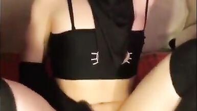 Hentai Tranny Shoot her Load while get fucked