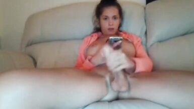 Barely Legal Shemale Masturbates - 14 image