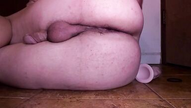 Tgirl Desperate to Cum Pounds Ass Hard - 7 image