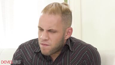 DevilsTGirls Trans Girl Jenna's Boyfriend Takes Control Of Her Ass - 3 image