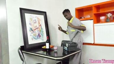 Isa Lawrence - Shameless Shemale Shaggin - 1 image