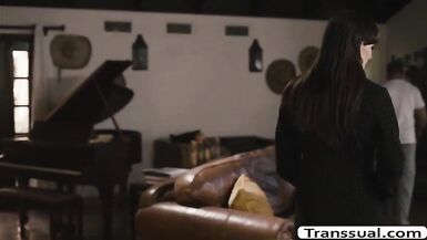 Slut Tgirl analed by boyfriends friend - 2 image