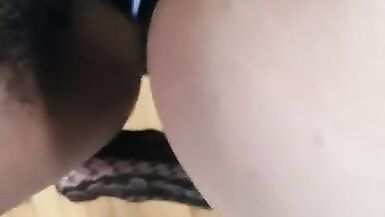 Trap Slut in Skirts and Stockings Gets Fucked Hard by Huge Cock - 2 image